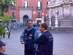 Protezione Civile in Piazza del Gesù