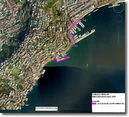 mappa della zona centrale