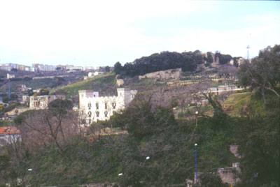 veduta panoramica dell'area dello Scudillo