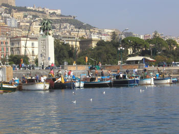  pescatori alla rotonda Diaz  settembre 2004