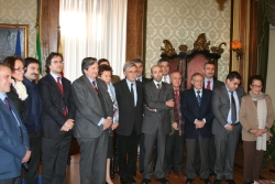 Tutti gli Assessori con il Sindaco Iervolino