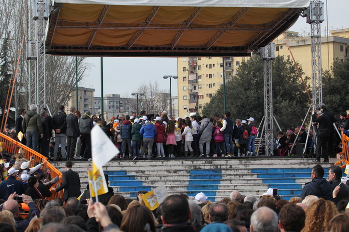 Scampia e la consegna delle chiavi della città