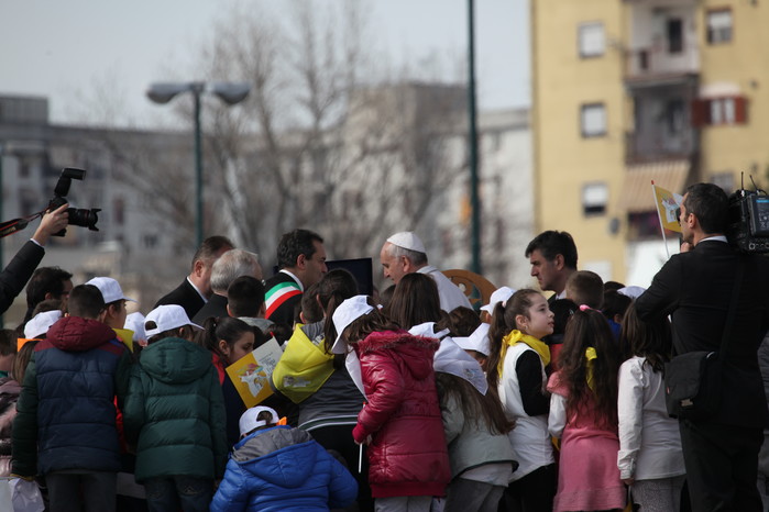 Scampia e la consegna delle chiavi della città