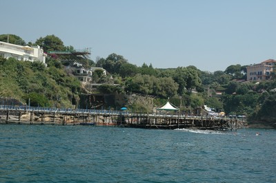 foto di un lido balneare