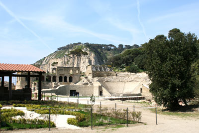 rifacimento di un tipico giardino romano