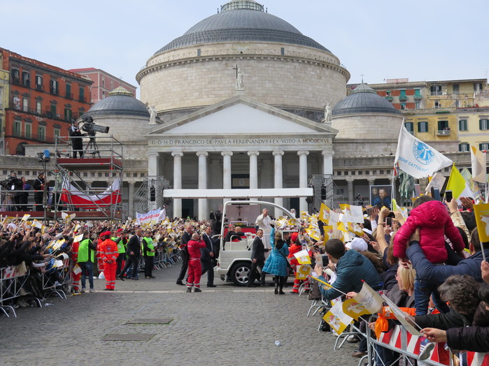 La celebrazione di Piazza del Plebiscito