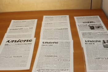Materiale giornalistico che testimonia il contributo degli italiani per la liberazione dell’Albania dall’occupazione fascista