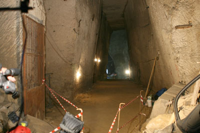 prospettiva verso via Morelli