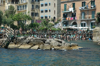 foto di un lido balneare 