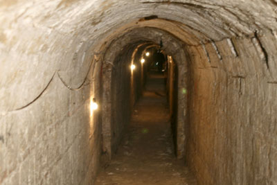 parte centrale del tunnel