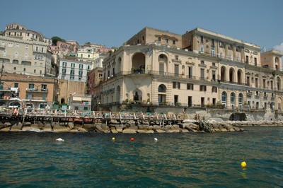foto di un lido balneare 