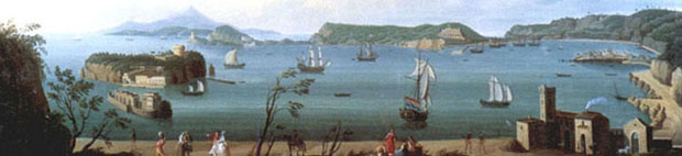 Veduta della piana di Bagnoli, XVIII secolo