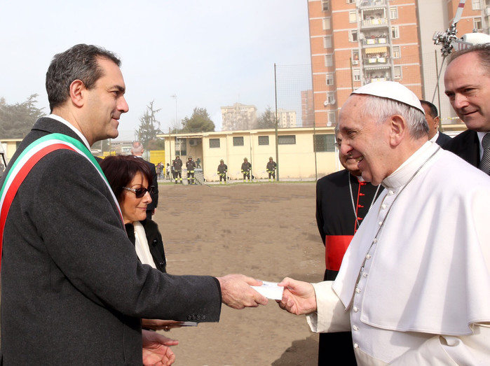 Scampia e la consegna delle chiavi della città