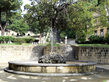 giardini principessa Jolanda, tondo di Capodimonte