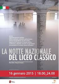 Locandina de La notte nazionale del Liceo Classico