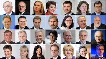 Immagine degli aspiranti Commissari europei