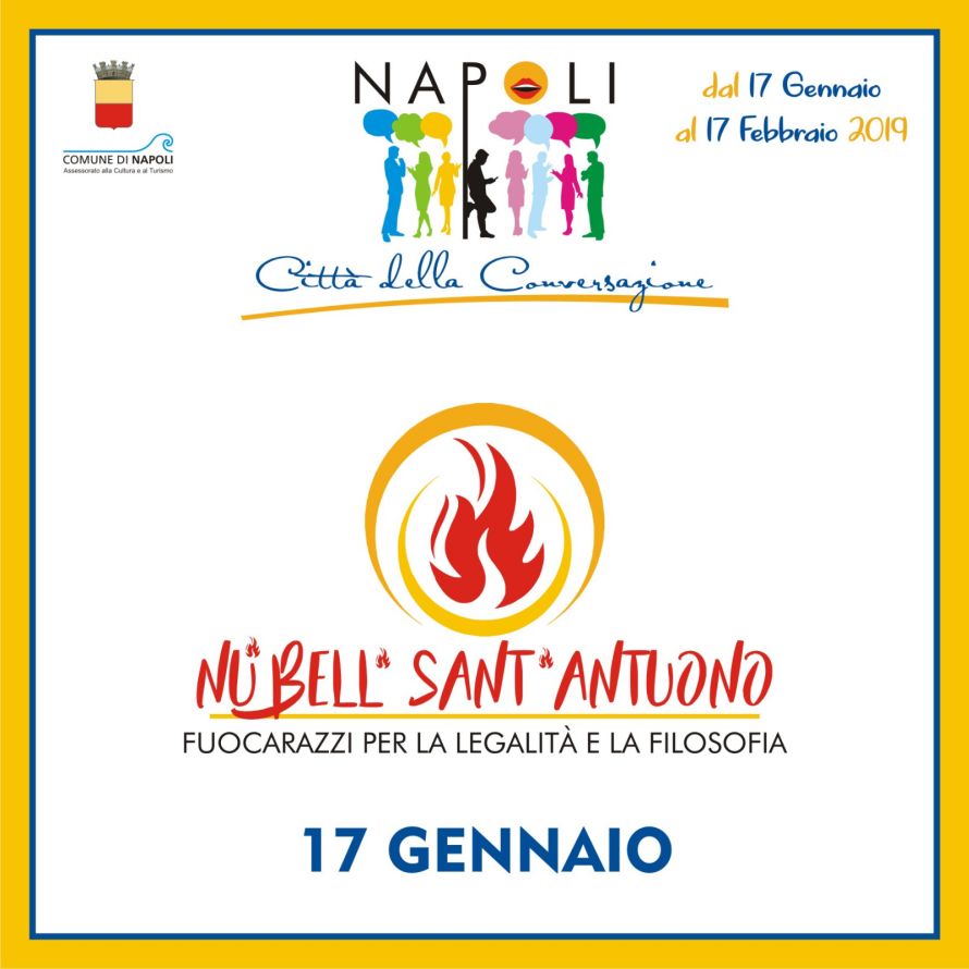 Nu bell Sant’Antuono! Fuochi per la legalità e la filosofia