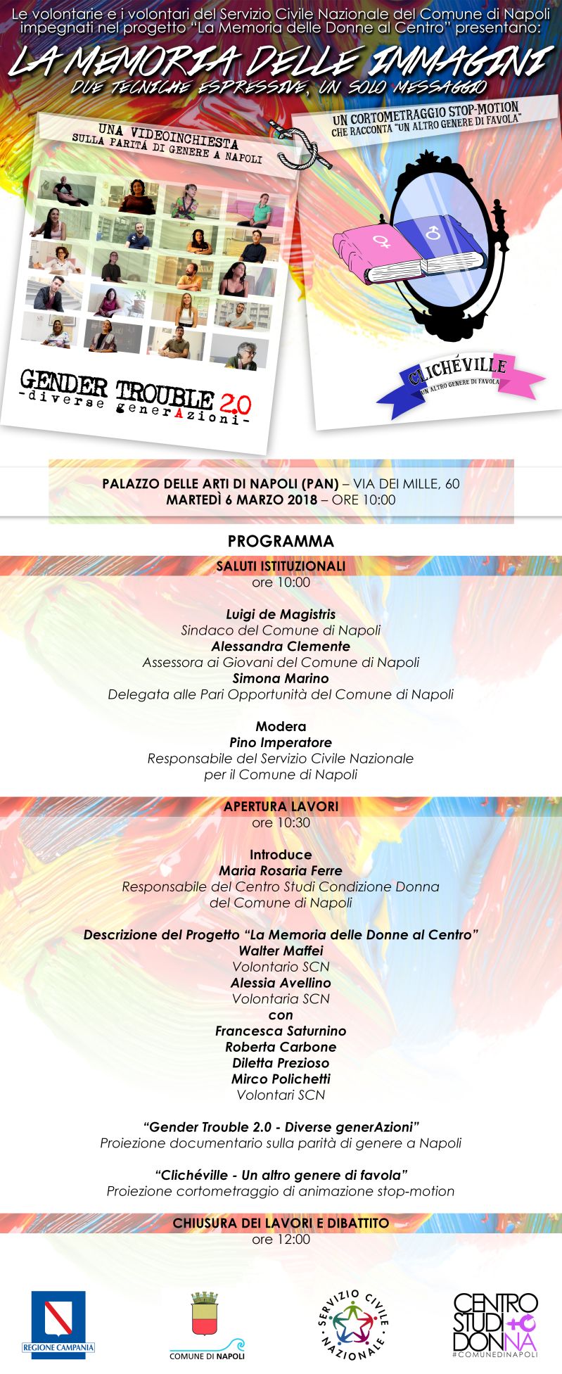 Locandina e programma dell'evento