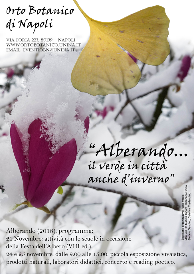 Festa dell'Albero e Alberando Orto Botanico di Napoli