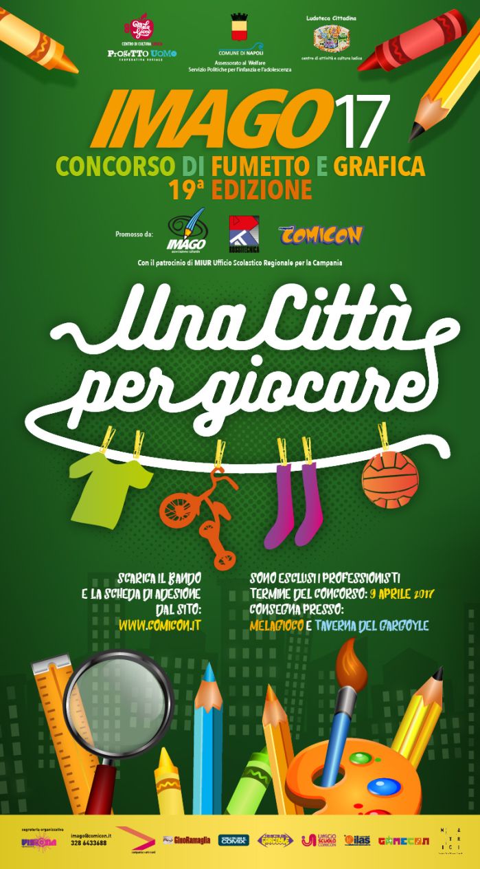 Imago 2017 - Concorso di fumetto, disegno e grafica