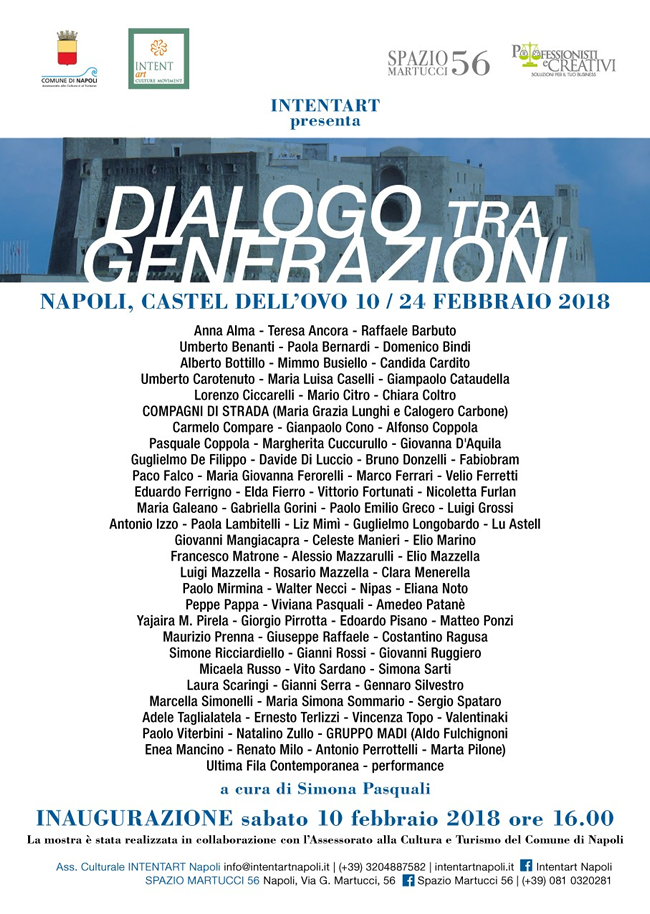 Castel dell'Ovo - Mostra Dialogo tra Generazioni 
