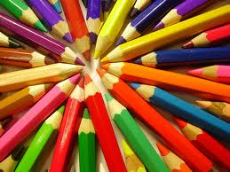 foto con matite colorate
