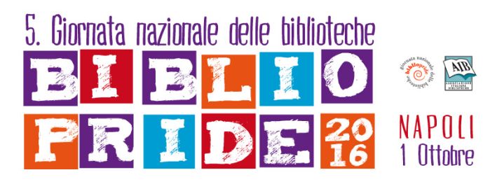 Bibliopride 2016 quinta edizione - Giornata nazionale delle biblioteche 