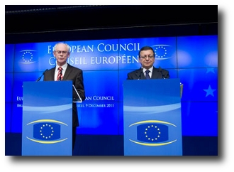 foto dei presidenti Barroso e Van Rompuy