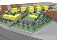 planivolumetria del piano