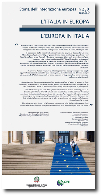 immagine di un pannello della mostra