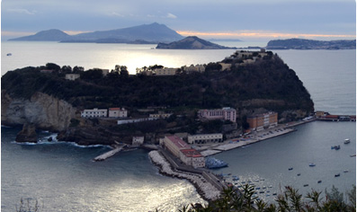 Un panorama di Napoli