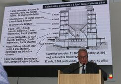 nuova sede della Facoltà di Medicina dell'Università "Federico II" a Scampia