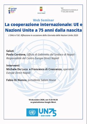 locandina del seminario