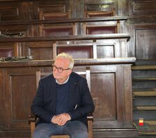 Un momento della cerimonia al Maschio Angioino