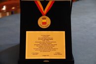 Conferimento medaglia ad Alessandro Rimini