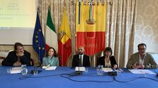 Una foto della presentazione del progetto in Sala Giunta a Palazzo San Giacomo