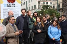 Inaugurata la nuova piazza Vittoria