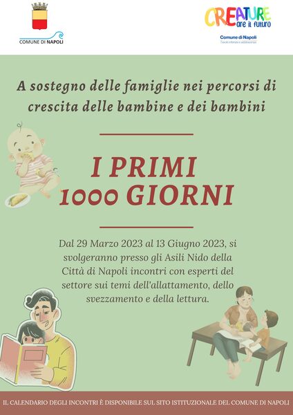 Locandina dell'iniziativa