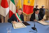 Napoli e Kagoshima rinnovano il Gemellaggio storico del 1960