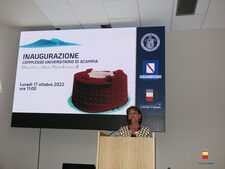 nuova sede della Facoltà di Medicina dell'Università "Federico II" a Scampia