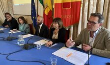 Una foto della presentazione del progetto in Sala Giunta a Palazzo San Giacomo