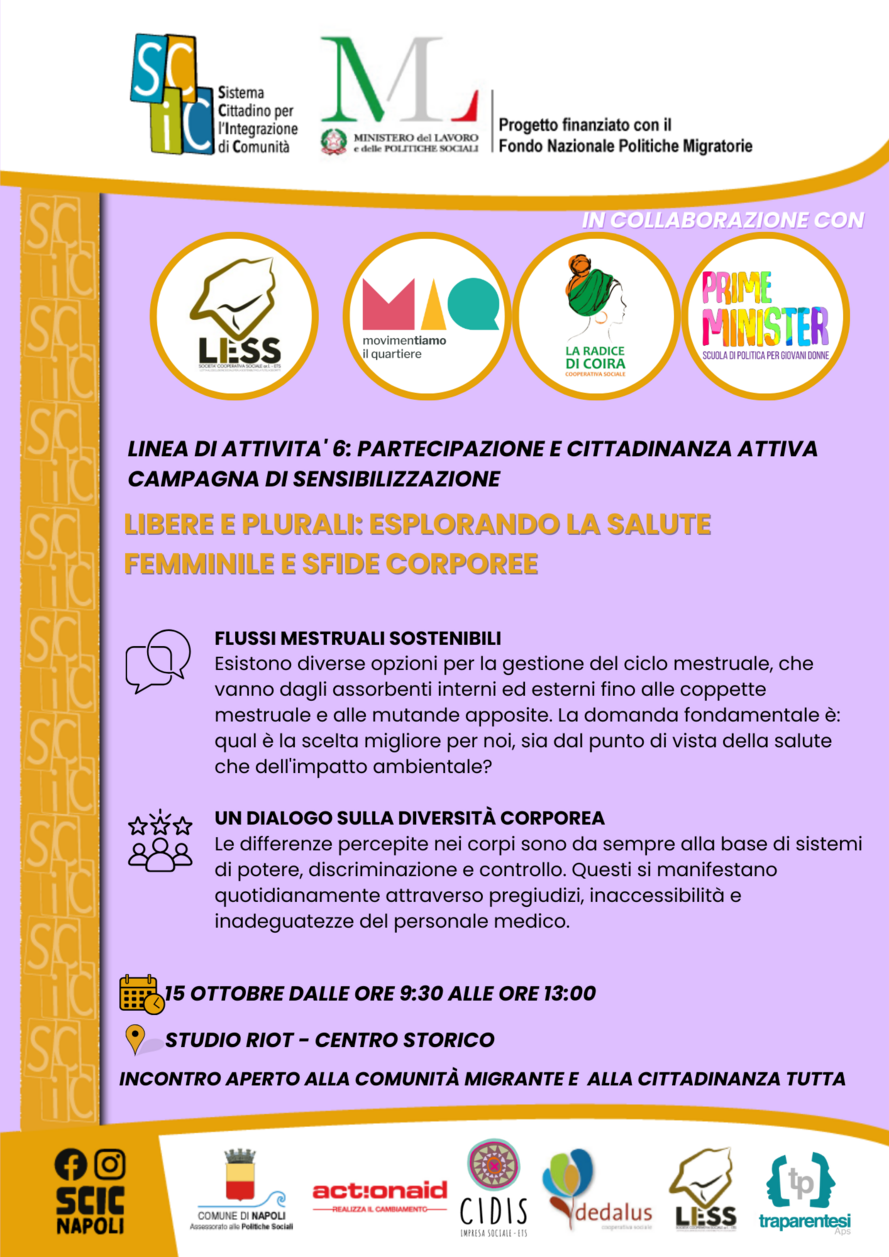 Locandina dell'attività