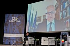 Il Sindaco Manfredi all’incontro con il Sindaco di Roma Gualtieri per i 130 anni de Il Mattino