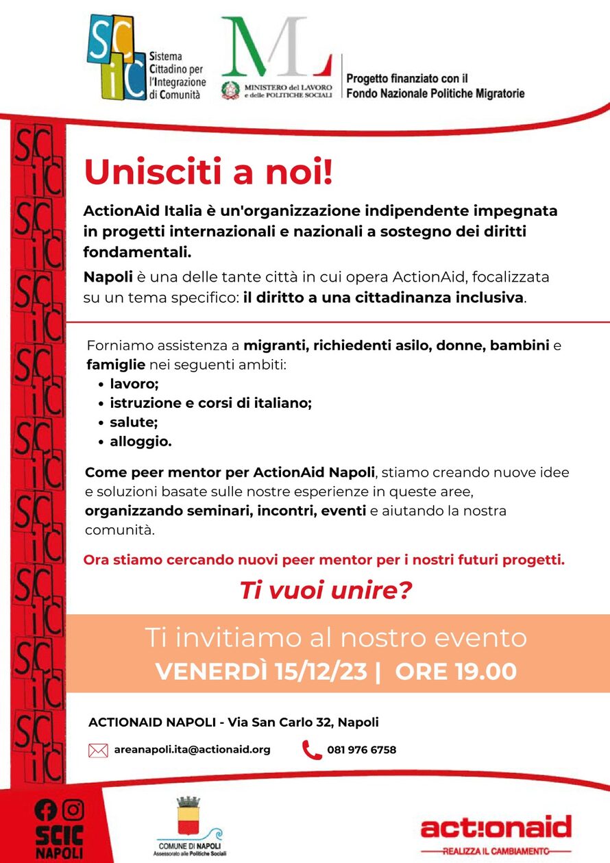 Locandina dell'attività