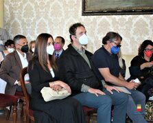 Un momento della conferenza di presentazione del Maggio dei Monumenti in sala Giunta