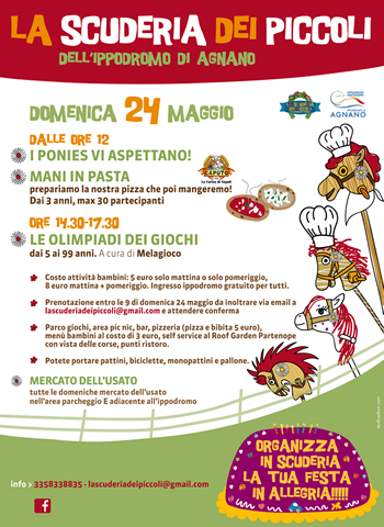 La scuderia dei piccoli: una domenica all'Ippodromo di Agnano