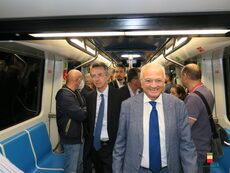 Inaugurazione nuovo treno Linea 1