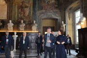 Visita della Direttrice generale dell'UNESCO  Castel Capuano