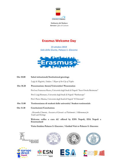 Erasmus Welcome Day 2019