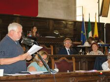Una foto della seduta del Consiglio comunale che ha approvato il bilancio di previsione